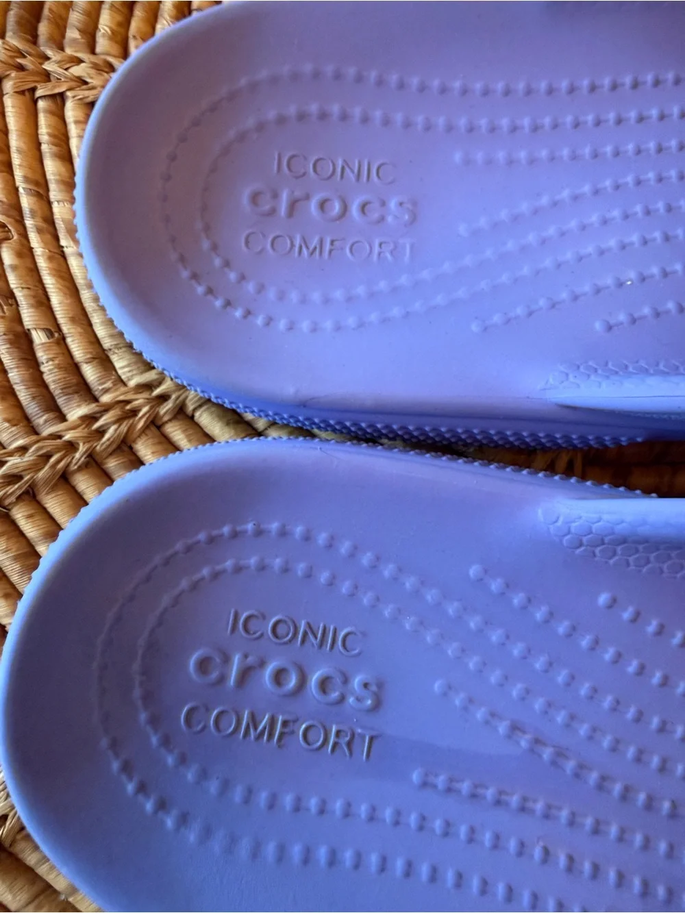 Crocs Lavender Flip-Flop Sandals - Comfortable Everyday Slides